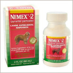 Nemex 2 de Zigzagmars, botella para verter, facilita la dosificación para controlar gusanos intestinales.