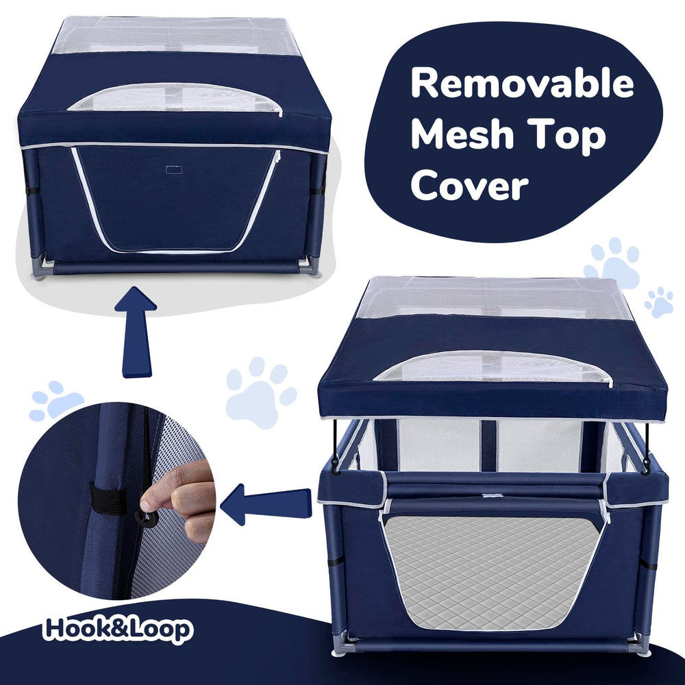 Zikopomi malla transparente ventilacion 360 permite vigilar al perro con buena ventilación.
