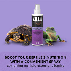 Zilla, agitar frasco para dosis rápida de vitaminas.