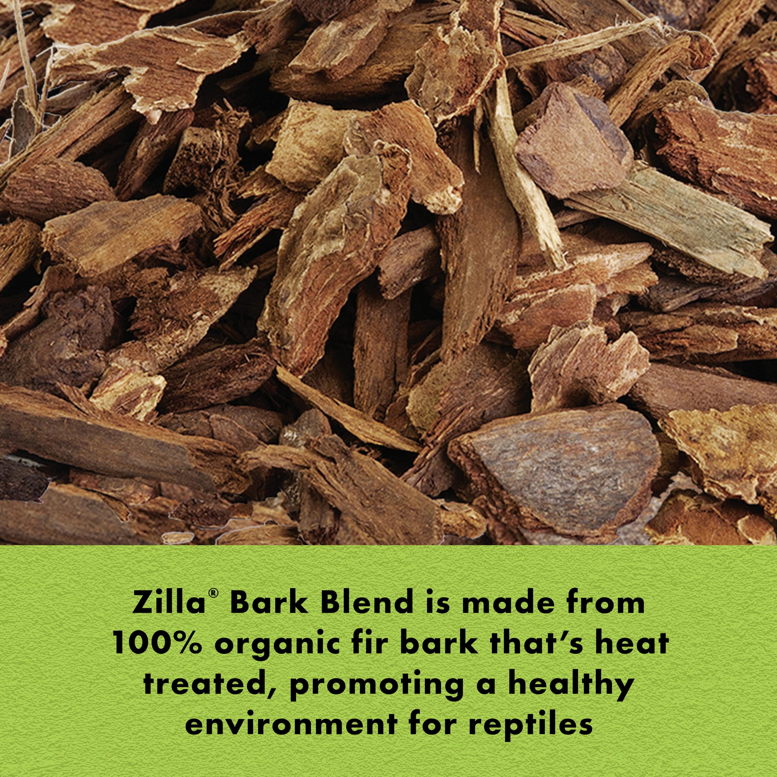 Zilla Bark Blend, composición natural con corteza de abeto orgánica.