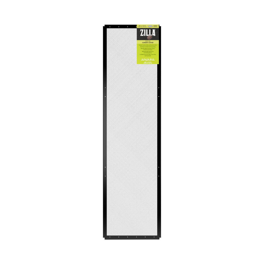 Zilla Cobertura de Pantalla Fresca para terrarios, estructura de acero resistente.