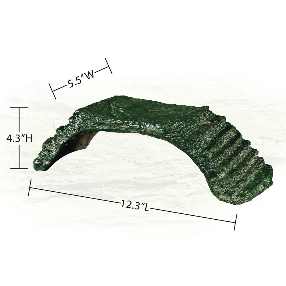 Zilla plataforma para toma del sol, visualización escalonada para tortugas