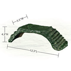 Zilla plataforma para toma del sol, visualización escalonada para tortugas