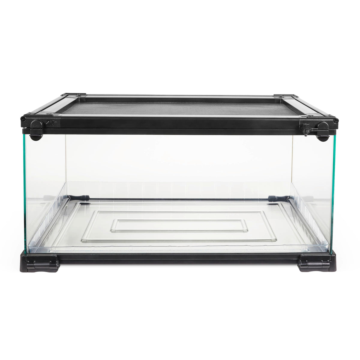 Zilla QuickBuild Terrario 10 galones frente con vista clara para observar la mascota