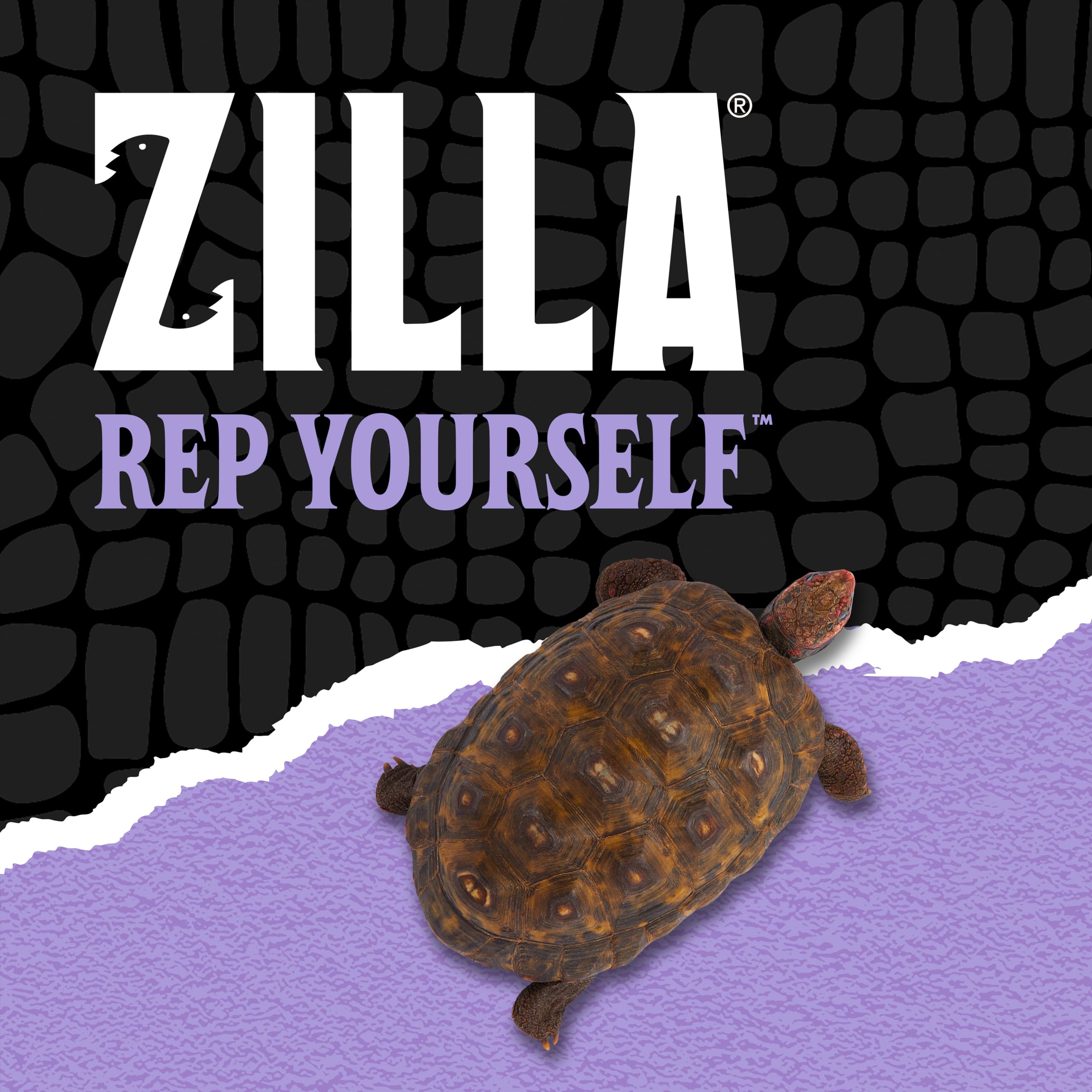 Zilla Reptile Munchies con bolsa resellable para guardar.