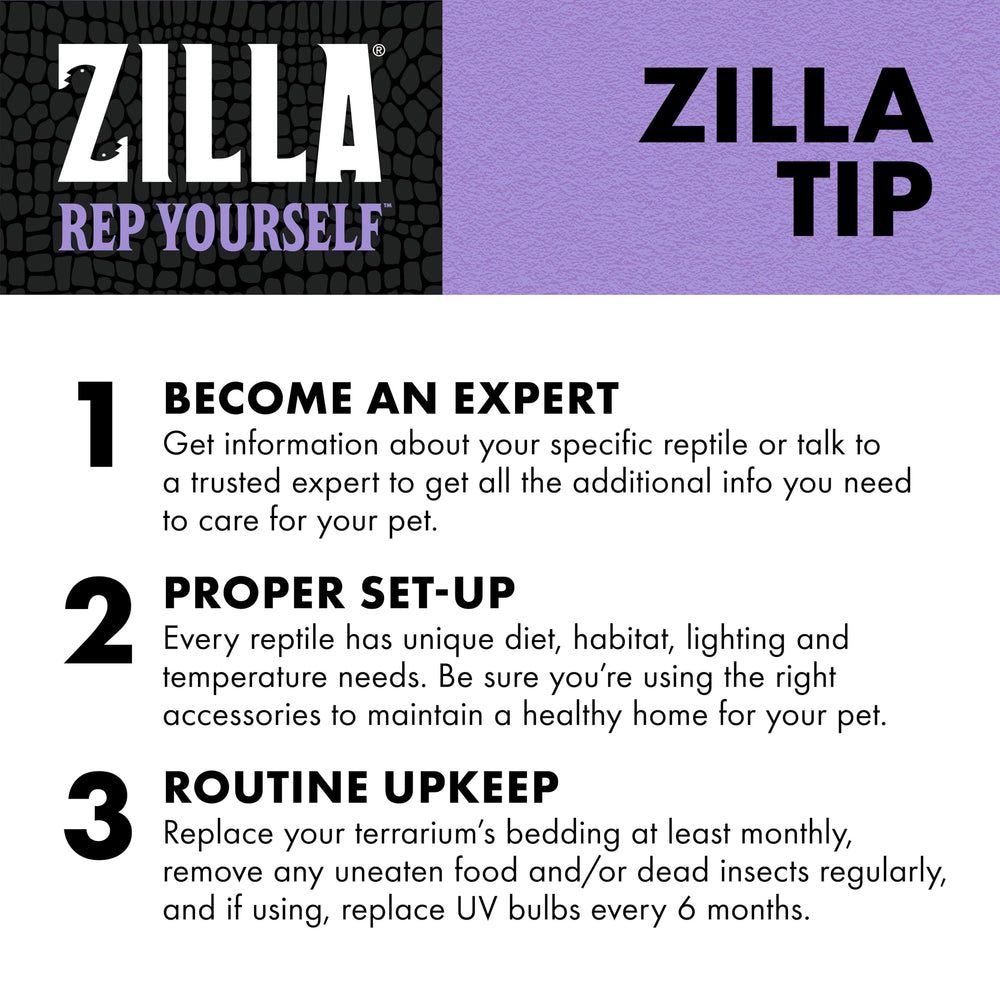 Zilla Reptile Munchies conserva sabor al ser deshidratado.