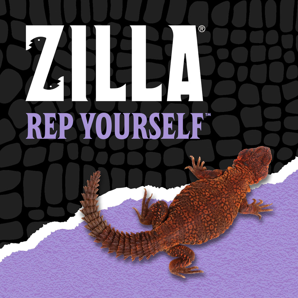 Zilla Reptile Munchies Envase reutilizable, mantiene frescura entre usos.