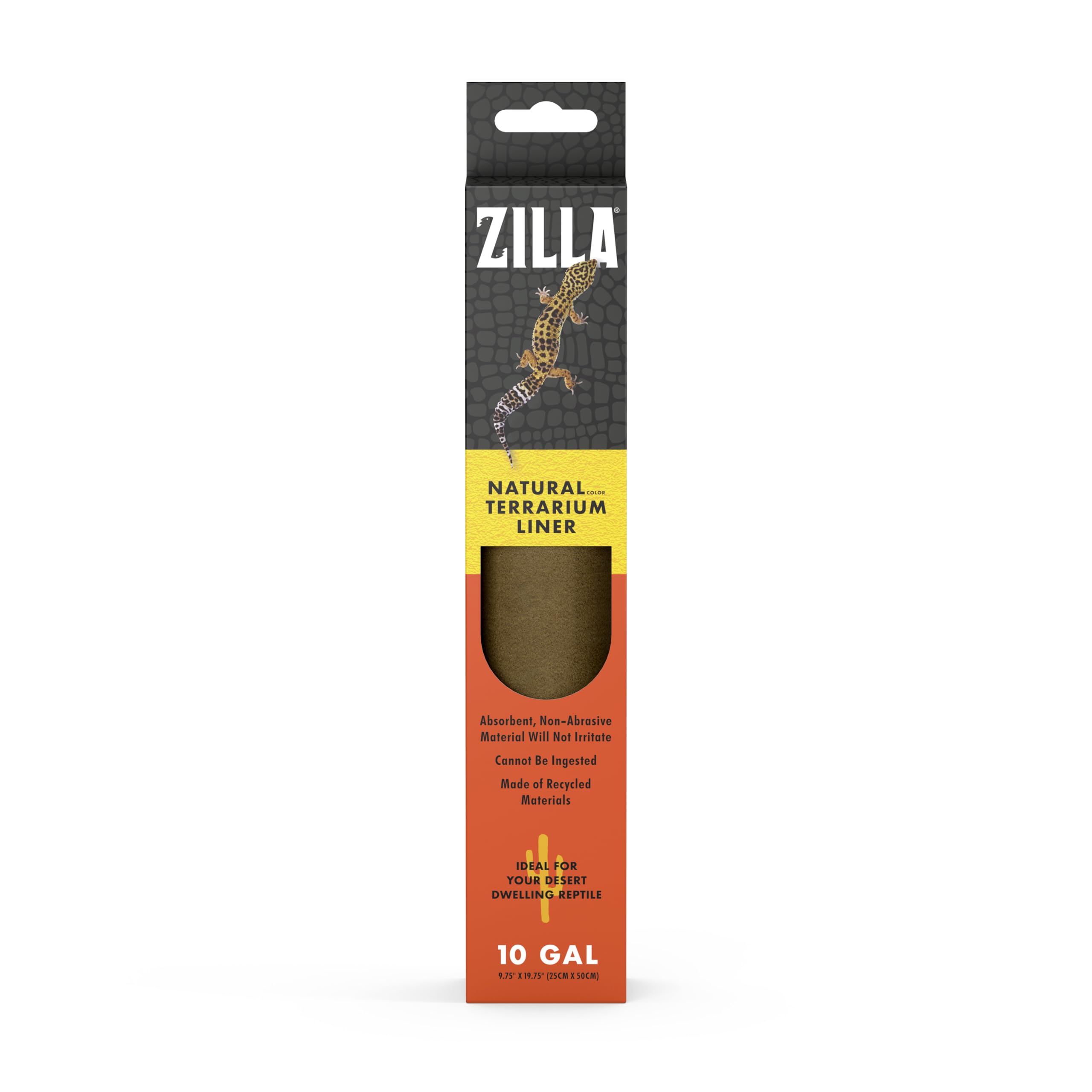 Liner Zilla marrón 10G enrollado para instalación rápida