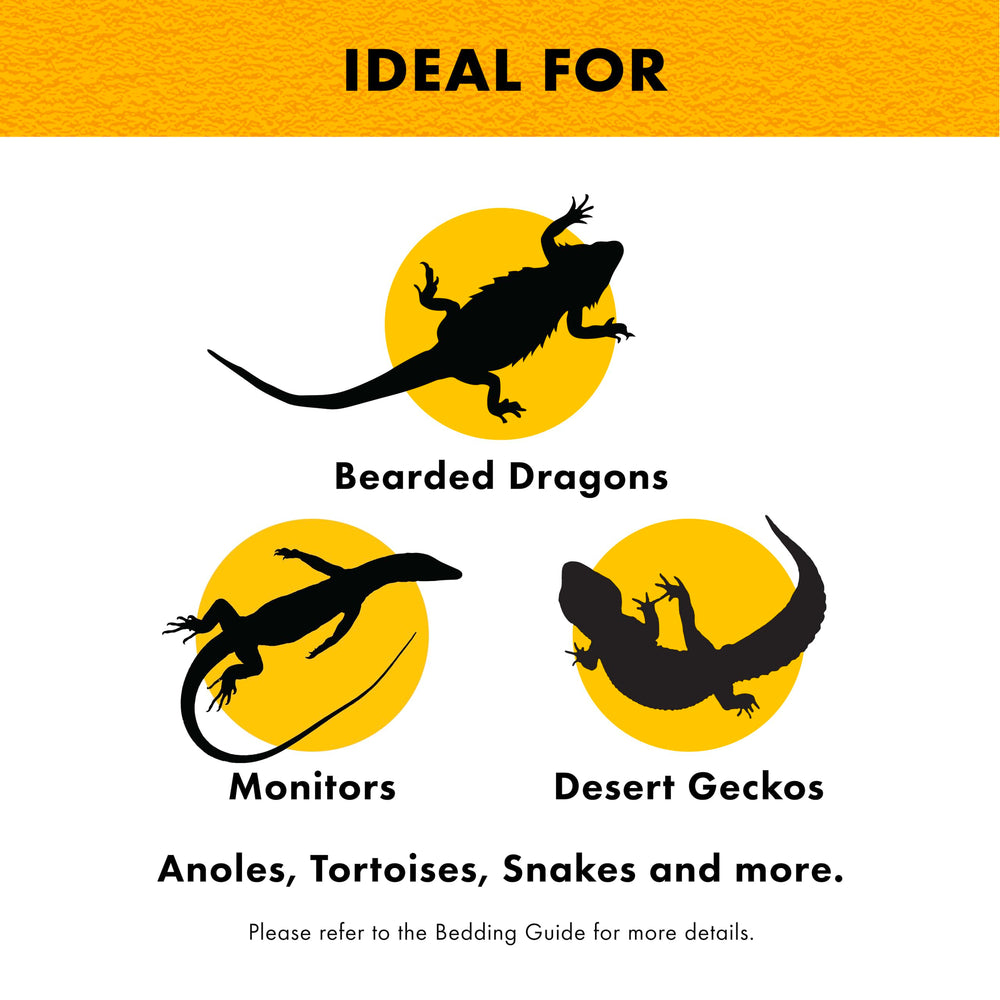 Superficie absorbente y suave de Zilla para reptiles