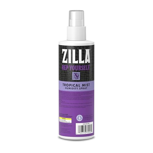 Zilla Tropical Mist mantiene la humedad sin sobresaturar el ambiente