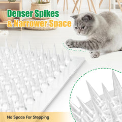 Zipcase disuasor gatos con picos densos para uso interior.
