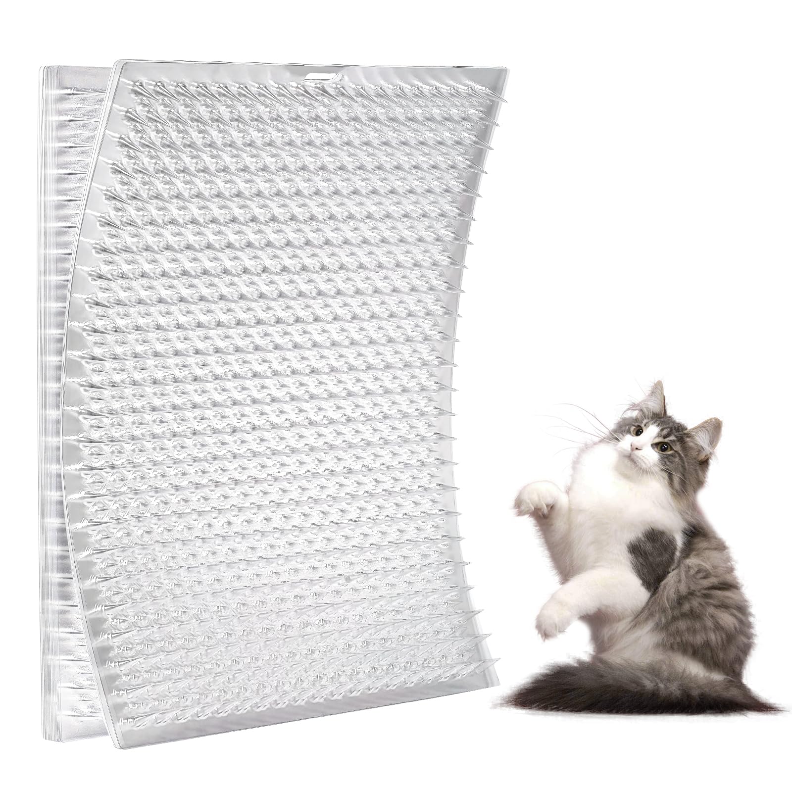 Zipcase disuasor gatos con picos estrechos para patios y jardines.