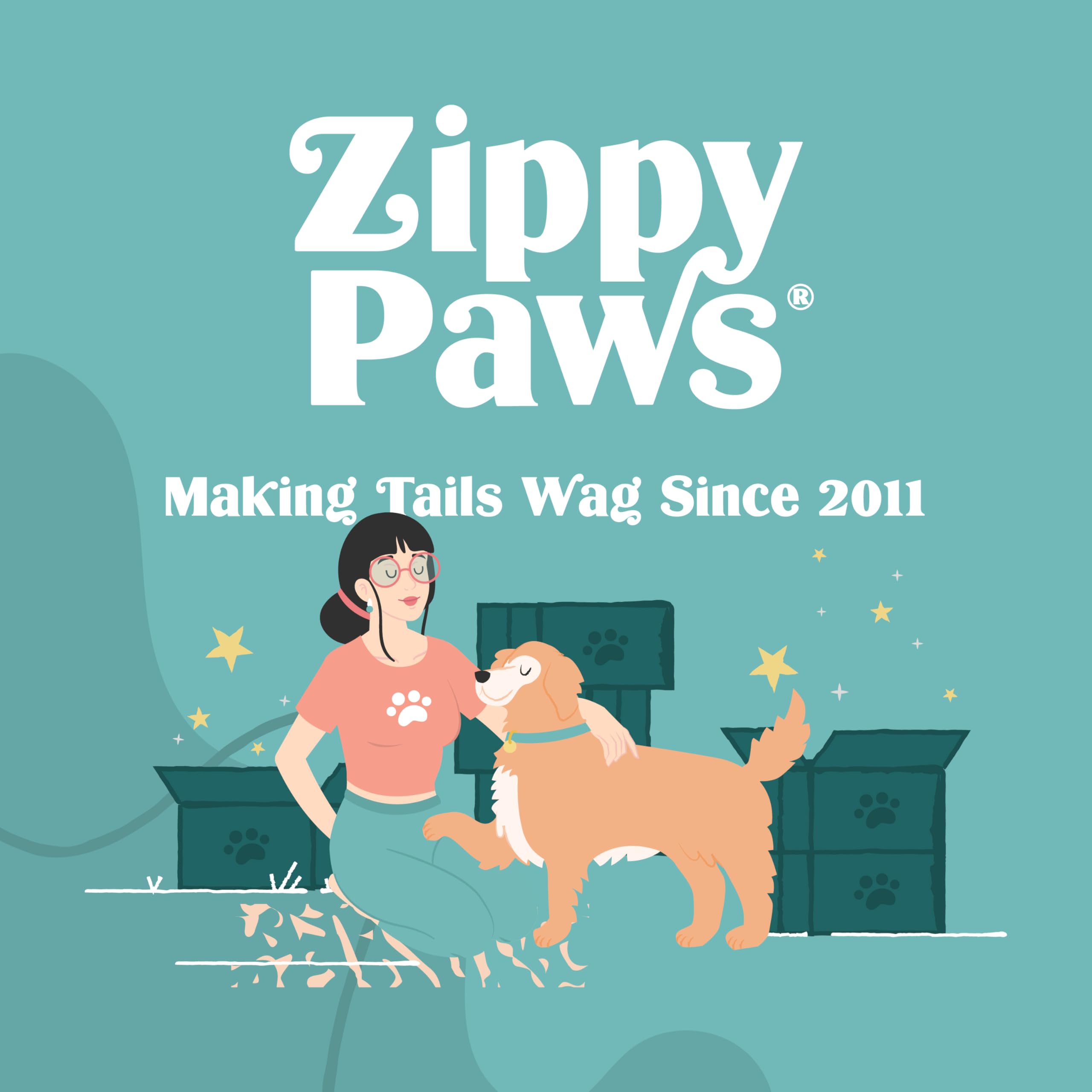 ZippyPaws Loopy erizo, compañero de juego diario para tu mascota.