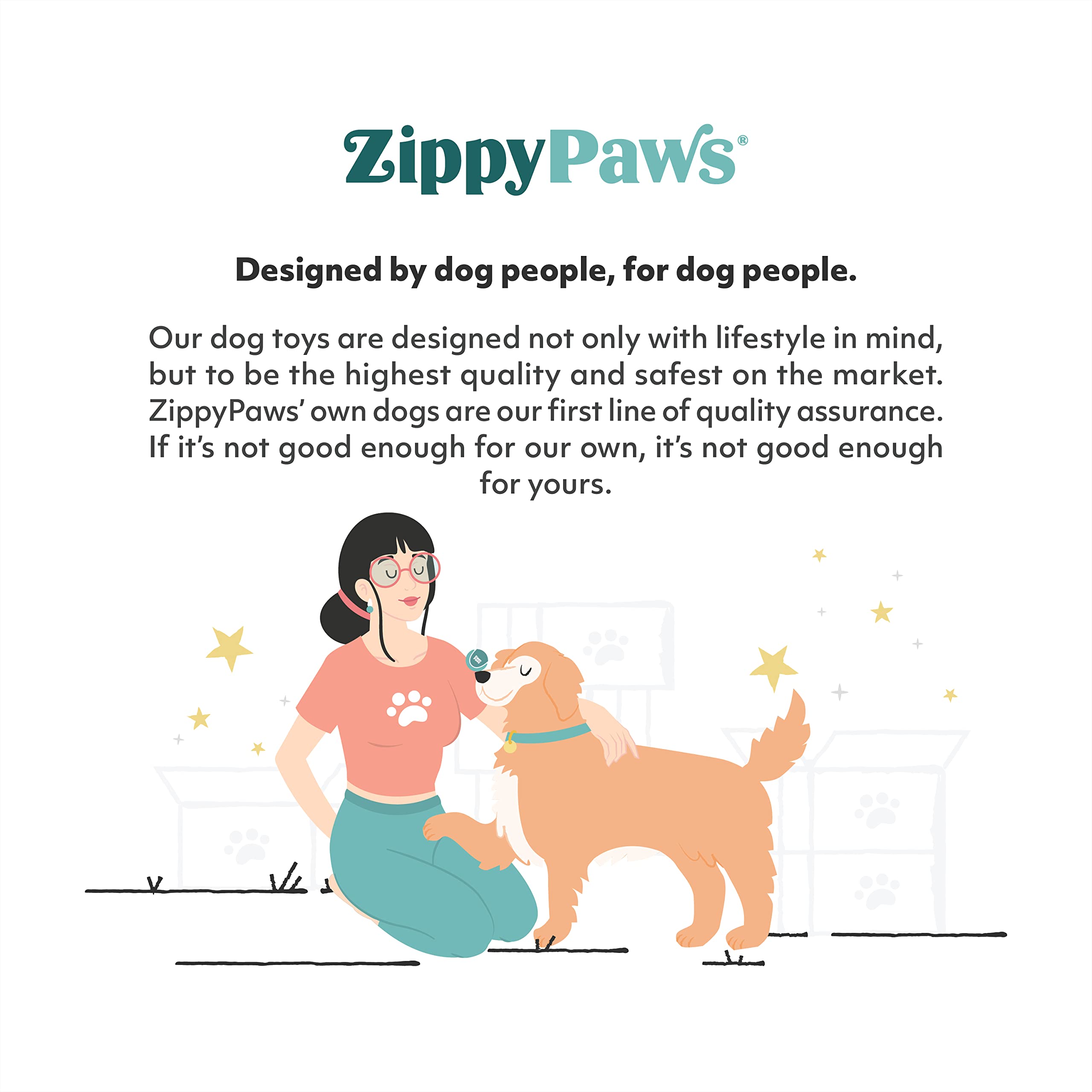ZippyPaws Miniz pack mixto de seis para variedad de juegos