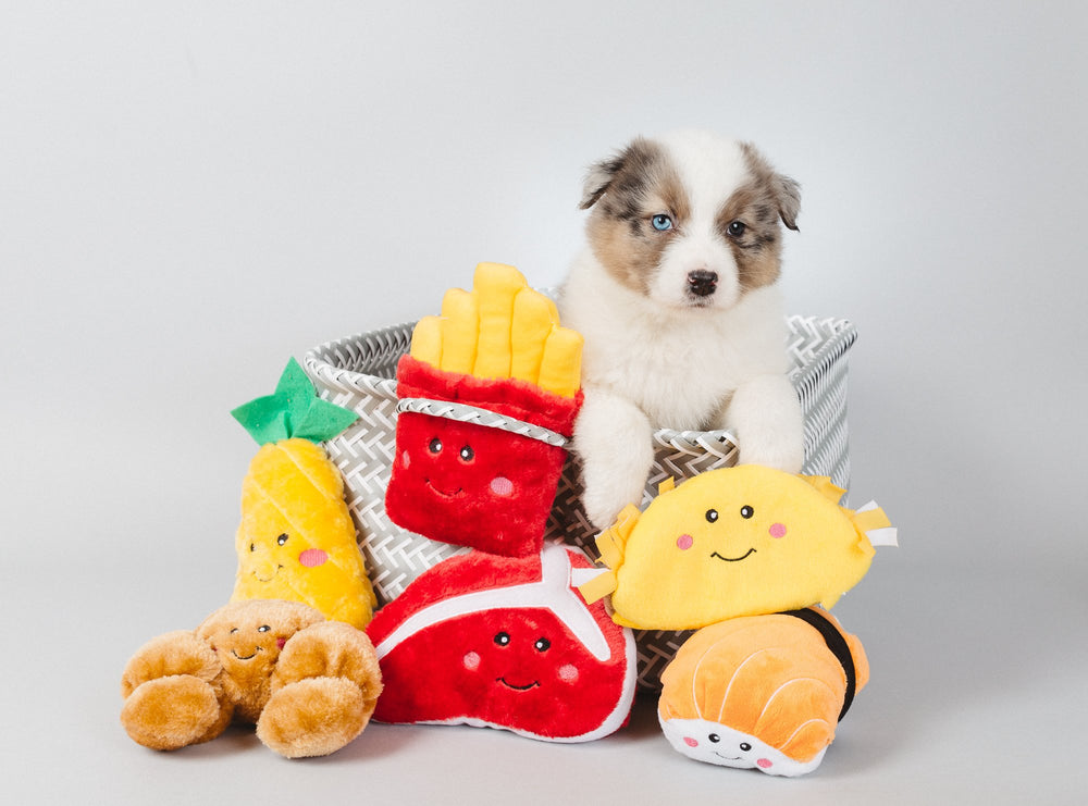 ZippyPaws NomNomz Taco: tela suave para morder ligero y juego seguro