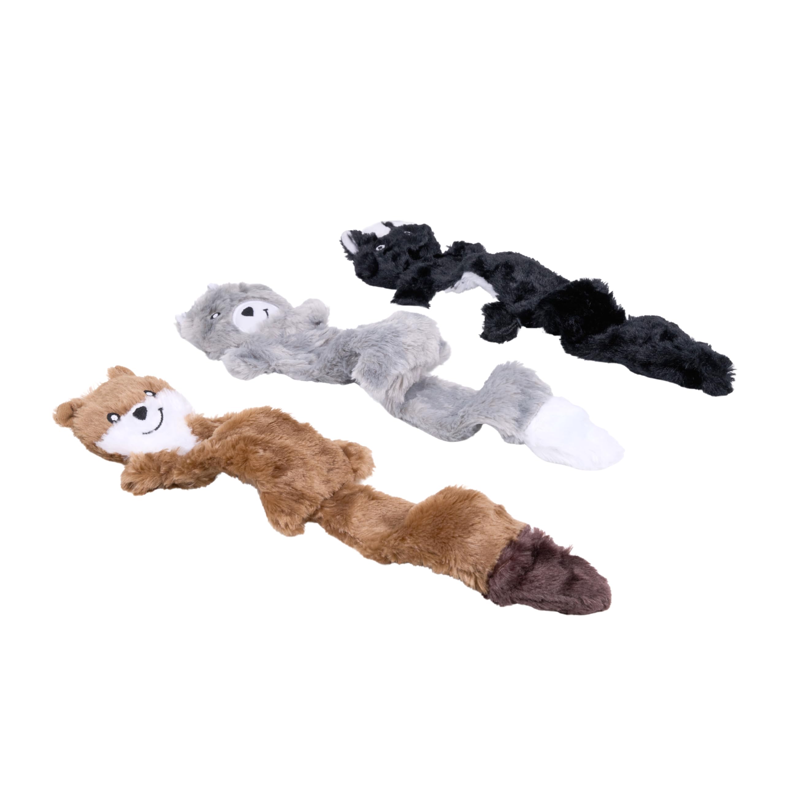 ZippyPaws Skinny Peltz mofeta sin relleno ideal para morder y jugar