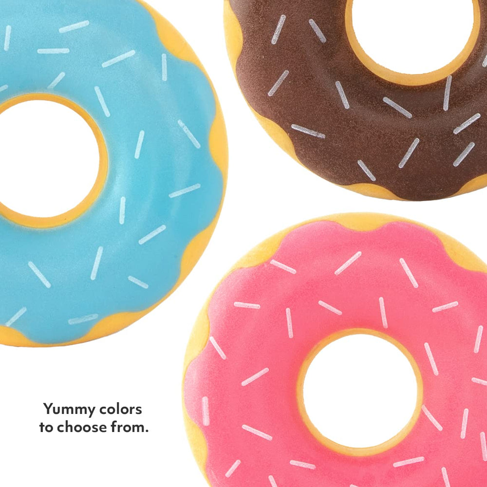 ZippyPaws ZippyTuff Donutz apto para todos los tamaños de perros, desde cachorros hasta grandes
