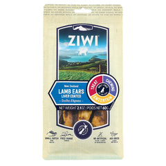 Ziwi orejas de cordero deshidratadas al aire, snack natural ideal para entrenamiento
