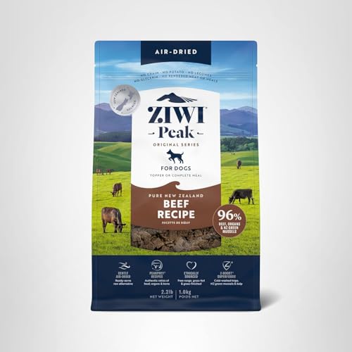 Empaque sellado de ZIWI Peak que mantiene la frescura entre comidas.