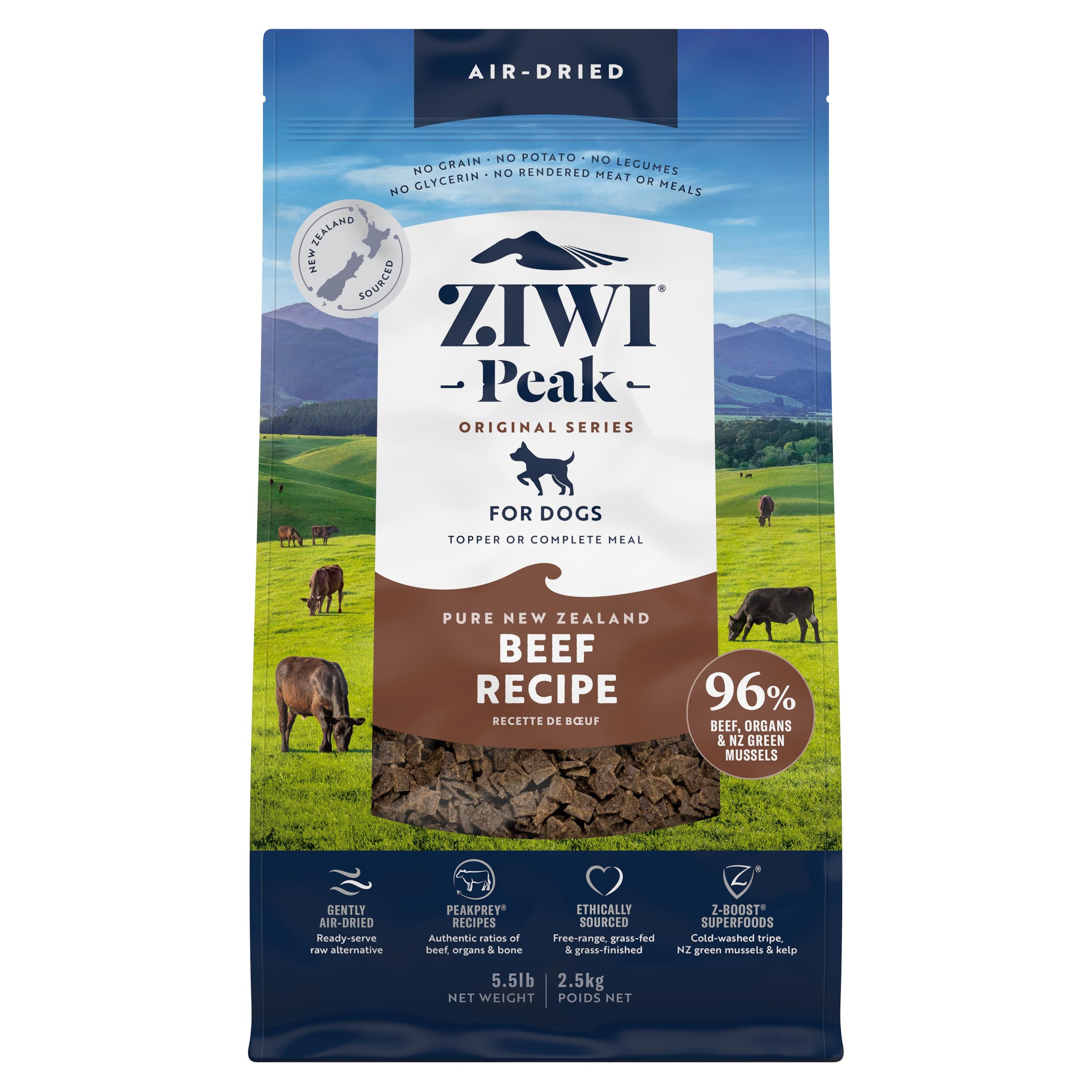 ZIWI Peak: comida para perro de res sin granos