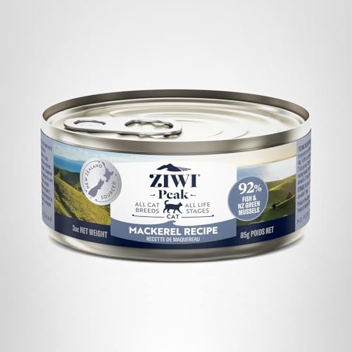 ZIWI Peak caballa en lata, sabor natural y hidratación.