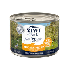ZIWI Peak Lata para perros pollo con superalimentos, opción completa para la dieta diaria.