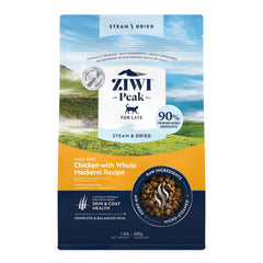ZIWI Peak Pollo sin jaula, proteína alta para gatos activos.