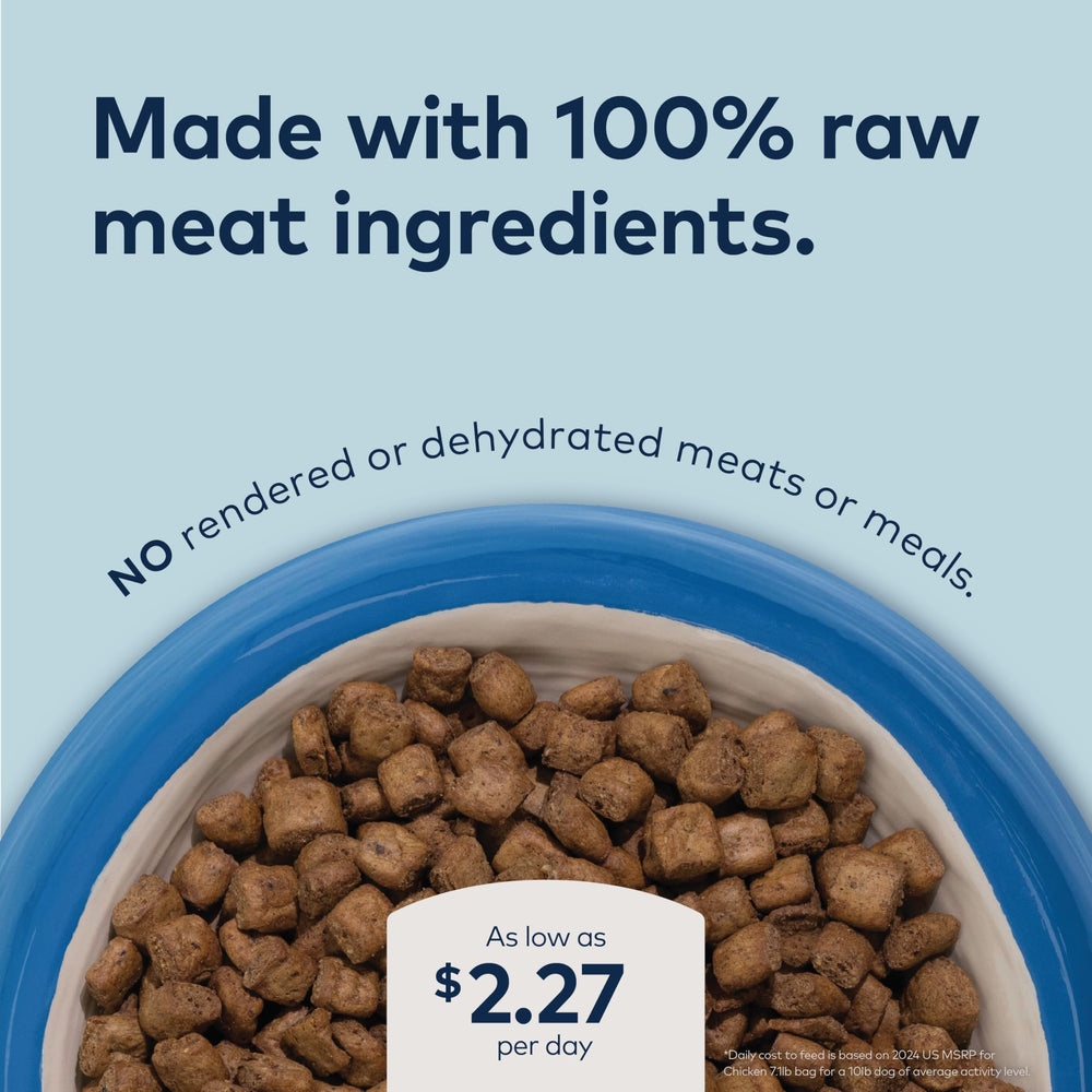 ZIWI Peak Steam & Dried, puede servir como comida completa o topper nutritivo.