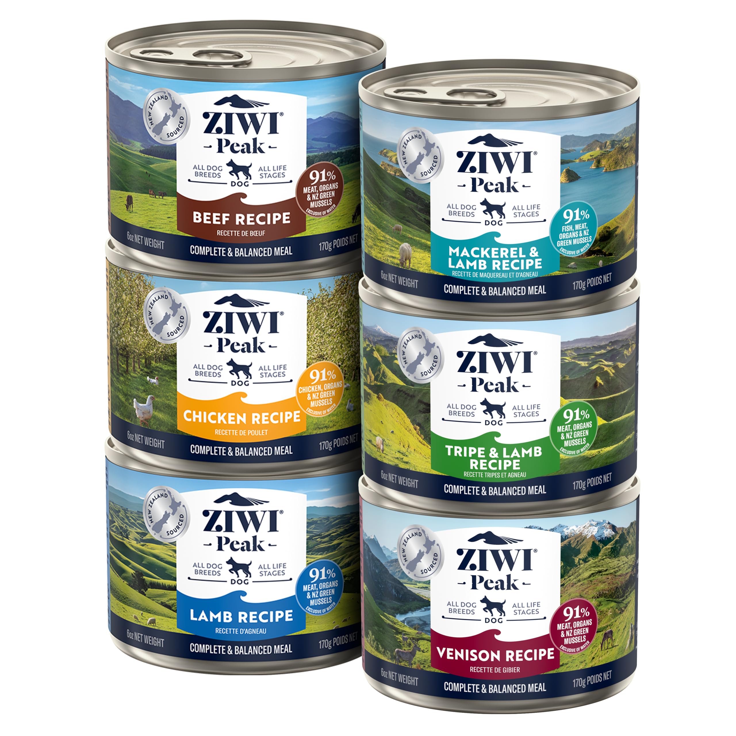 ZIWI Peak ternera en lata para perros activos y saludables
