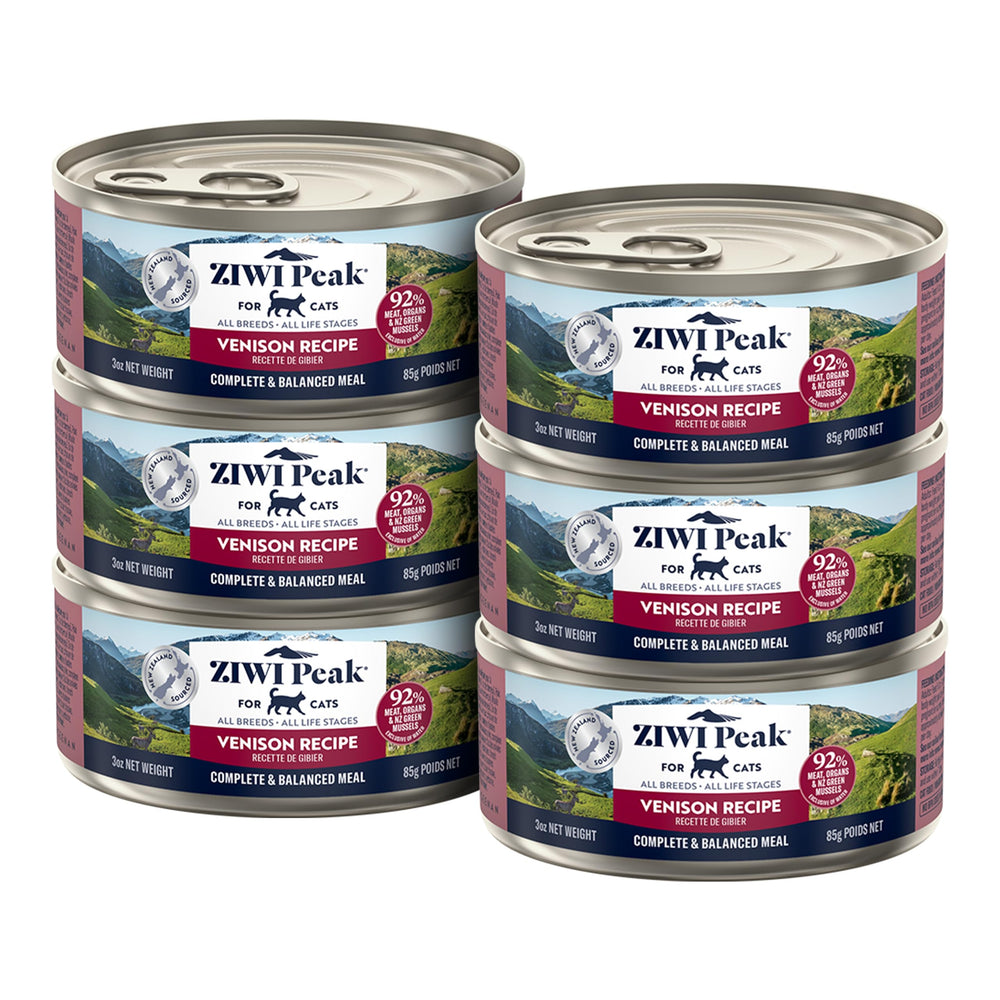 ZIWI Peak Venado en lata: nutrición premium para gatos.