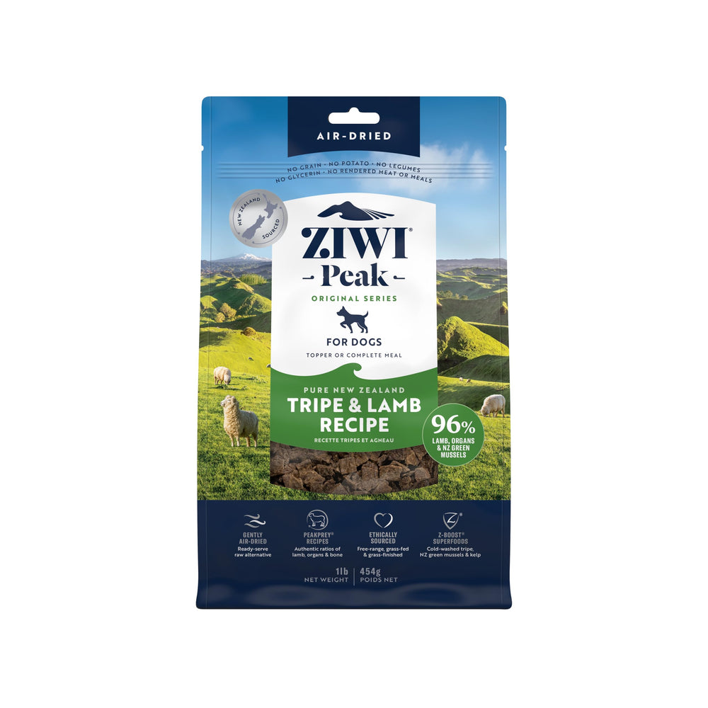 ZIWI Proceso aire seco conserva nutrientes y sabor