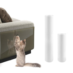 Protector ZLAFM para muebles: visual transparente y adhesivo sin residuos, ideal para proteger sofás.