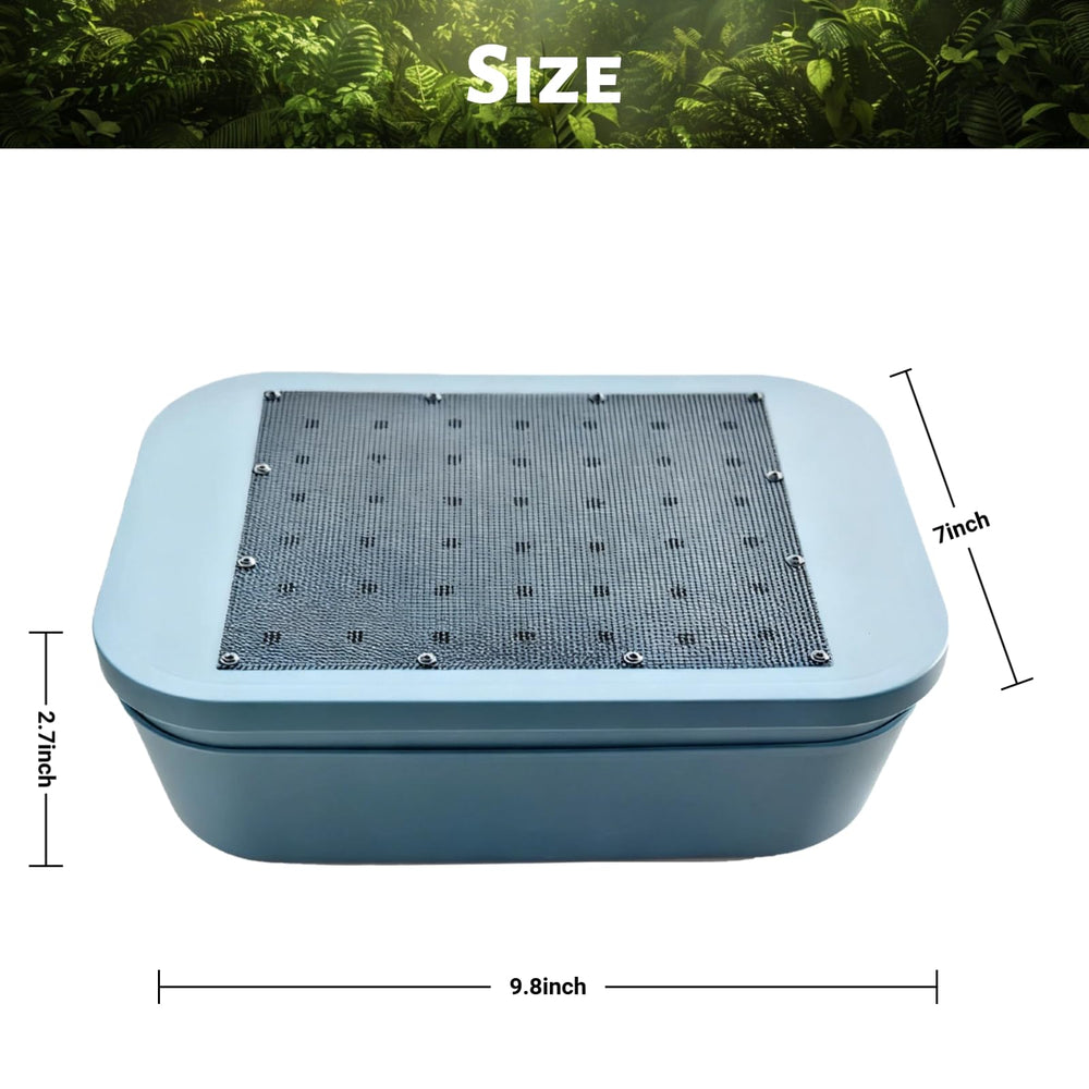 Zmiyivara Kit Cría Tenebrios: ventilación adecuada para insectos vivos