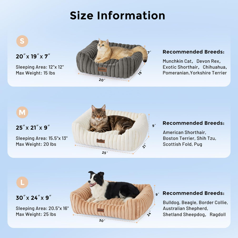 Funda extraíble y lavable de la cama ZOMISIA para fácil limpieza