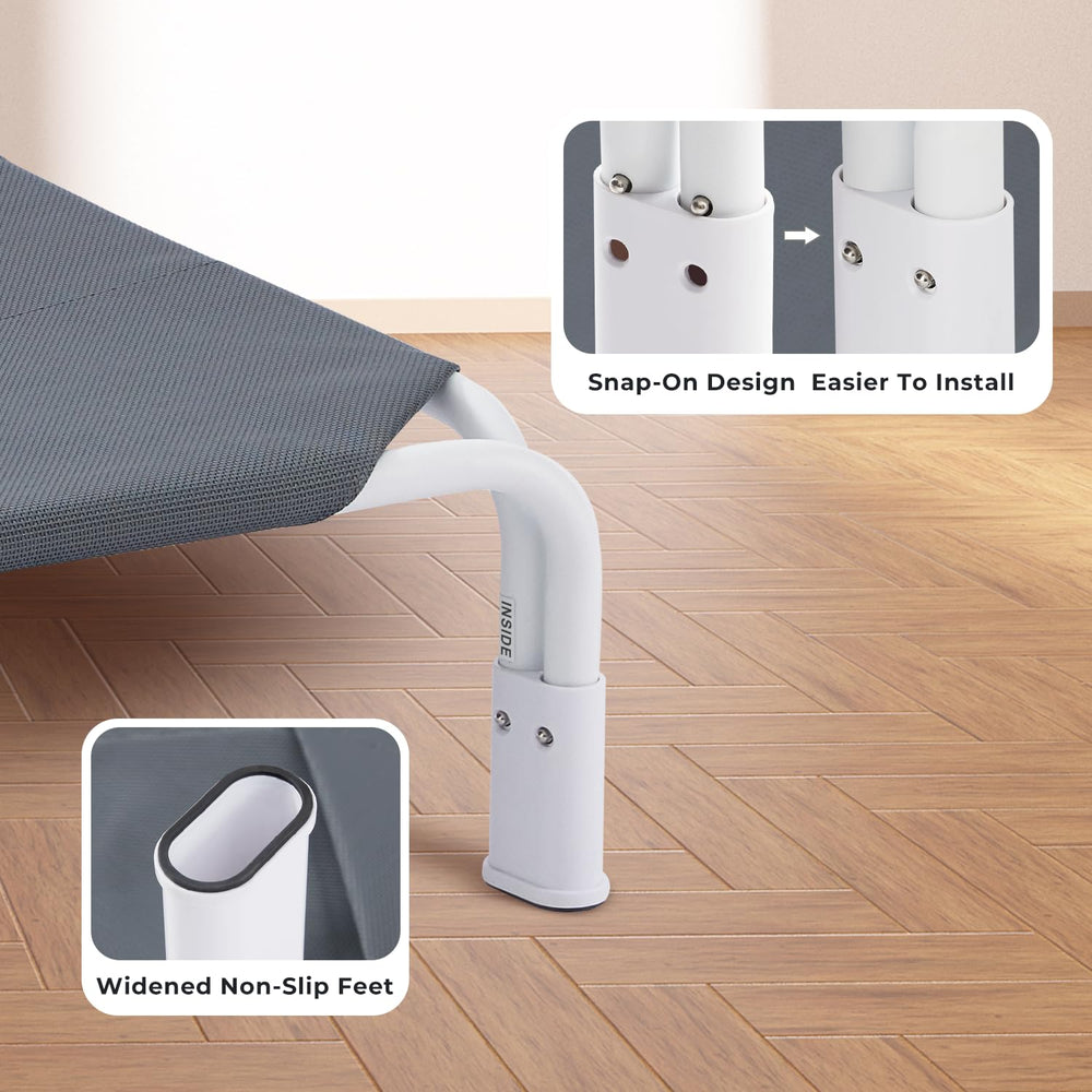 ZOMISIA cama para perro, uso interior y exterior, lista para patio o casa