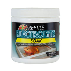 Zoo Med baño de electrolitos, frasco de 16 oz, para hidratar reptiles y apoyar su piel