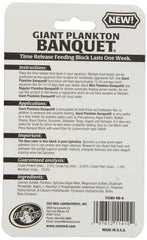 Zoo Med Banquet bloque plancton, ideal para acuario y comedores difíciles.