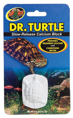 Zoo Med Dr.Turtle bloque de calcio: liberación lenta para desarrollo del caparazón con UVB.