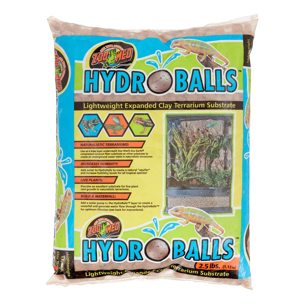 Zoo Med HydroBalls: base de sustrato para terrarios y humedad.