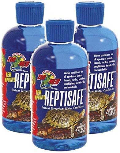 Zoo Med ReptiSafe tanque instalación, agua limpia para reptiles.