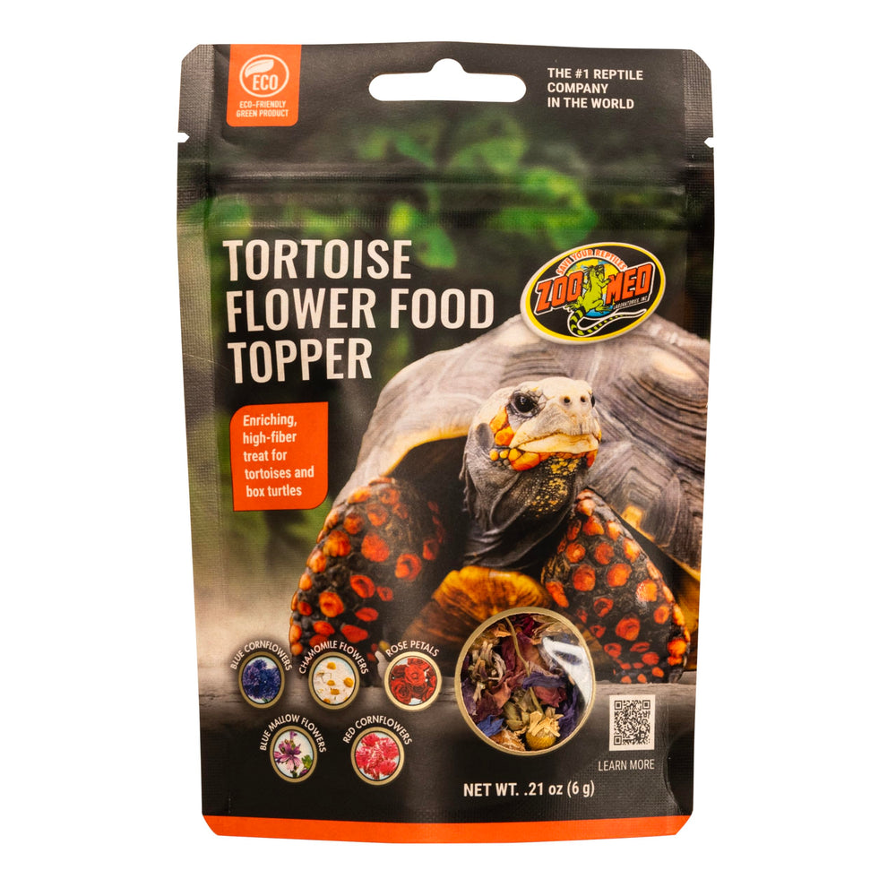 Zoo Med tortuga flor-topper: complemento de fibra para la dieta de tortugas.