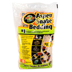 Zoo Med Aspen: sustrato para serpientes con base estable.