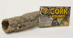 Zoo Med Corteza de Corcho Natural Redonda Extra Grande, base o soporte para plantas en terrario.