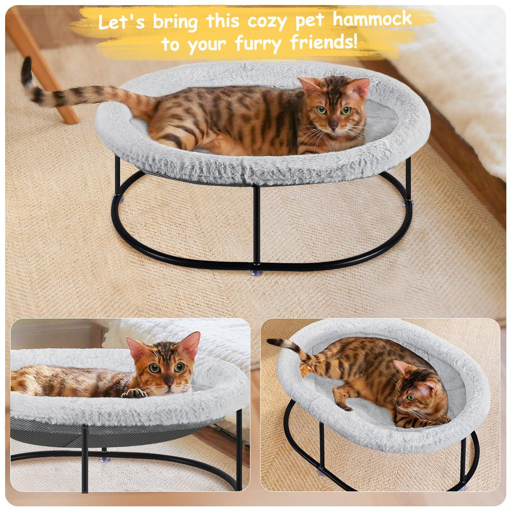 Zoratoo montaje rápido en cinco pasos para cama de gato.
