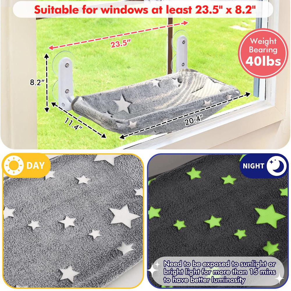 Zoratoo percha de ventana para tomar el sol y disfrutar la vista.