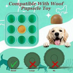 Desmolde fácil del molde de silicona para perros con tapa