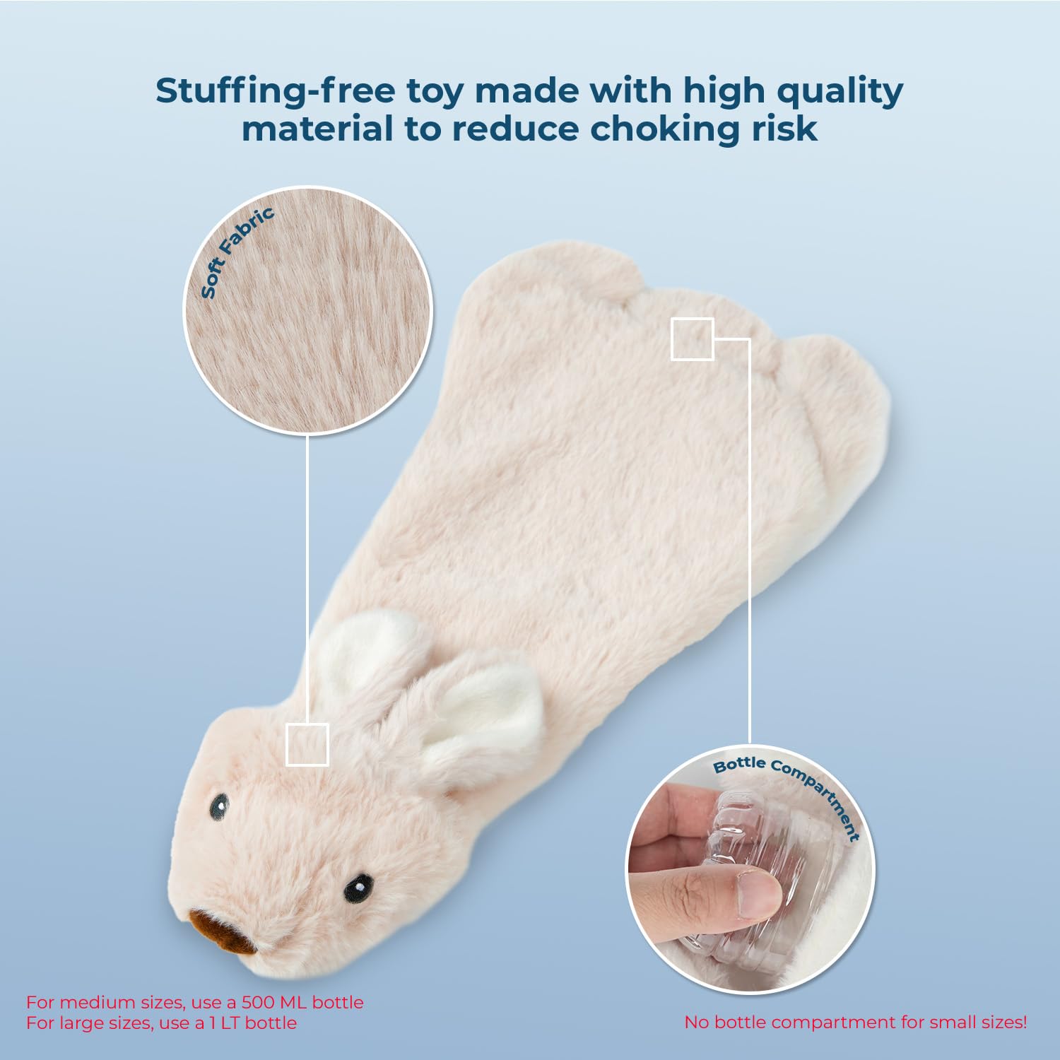 Best Pet Supplies zorro chirriante para curiosidad y juego activo