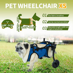 Zuagi soporte de cadera para perro, ligero y cómodo para movilidad diaria.