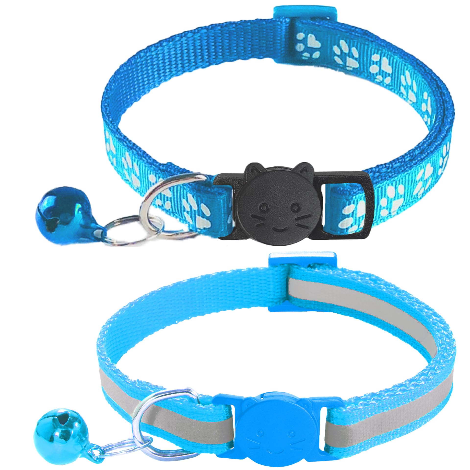 Collar Zulinlong con hebilla liberación rápida para gatito, ideal durante juego