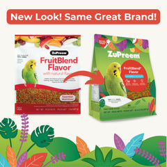 ZuPreem FruitBlend dieta-diaria para aves pequeñas con nutrición completa